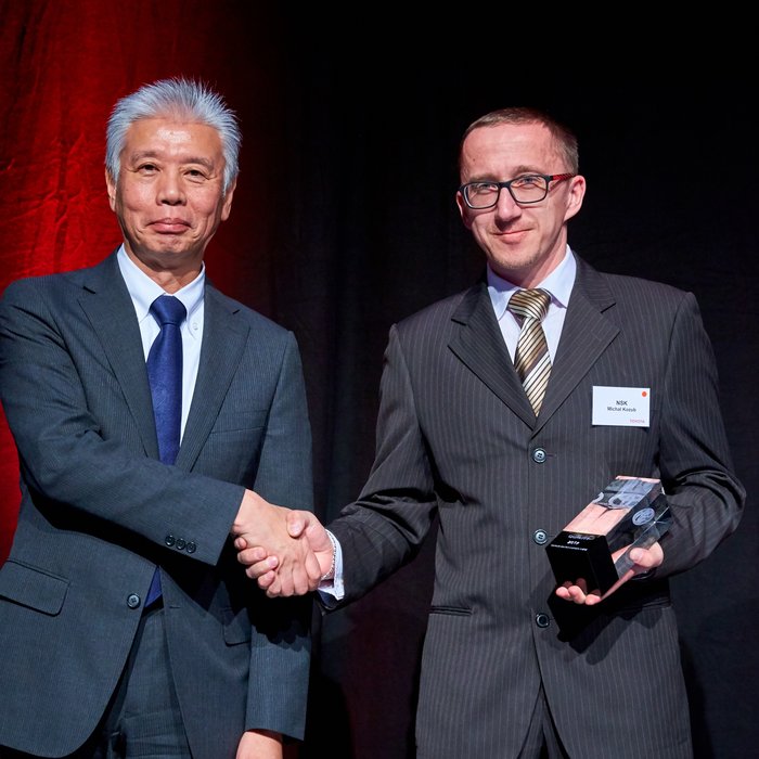 NSK Needle Bearing Poland receives Supplier Award from Toyota Motor Europe